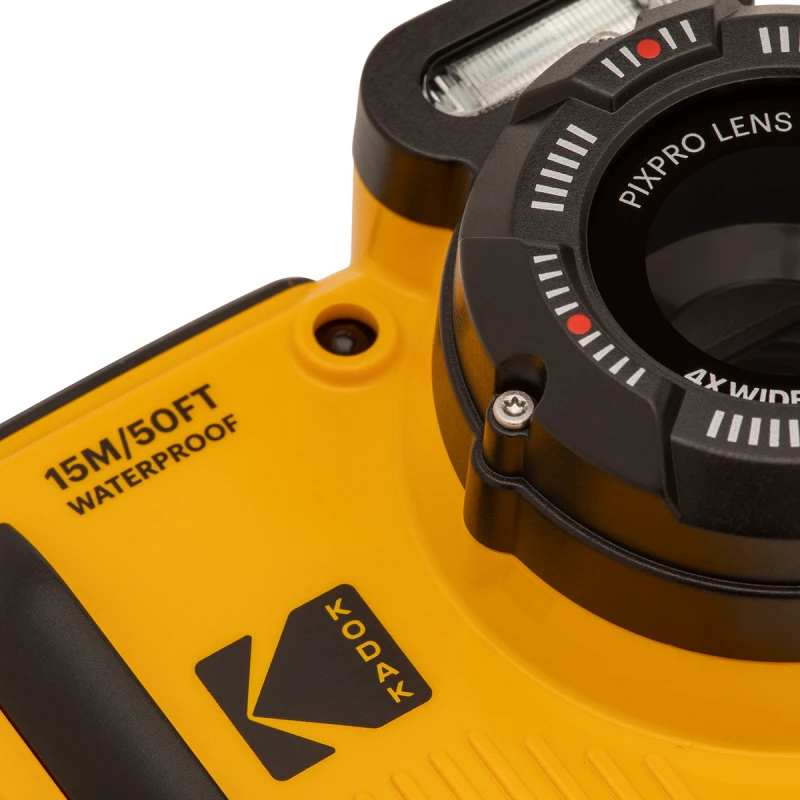 KODAK WP-Z2 COMPACT CAMERA YELLOW