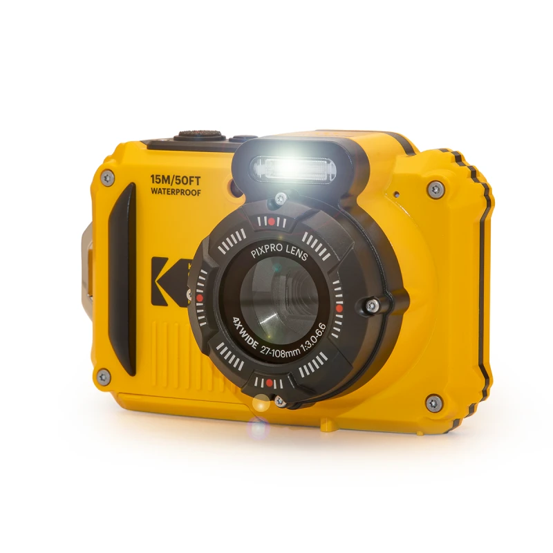 KODAK WP-Z2 COMPACT CAMERA YELLOW