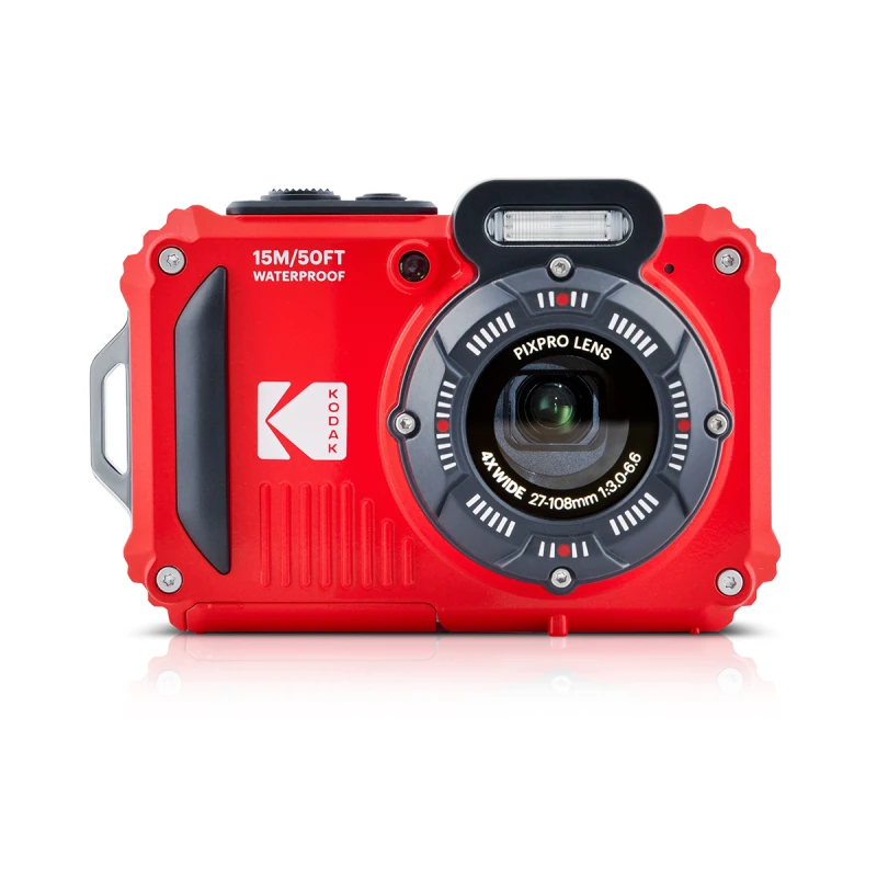 KODAK WP-Z2 COMPACT CAMERA  RED