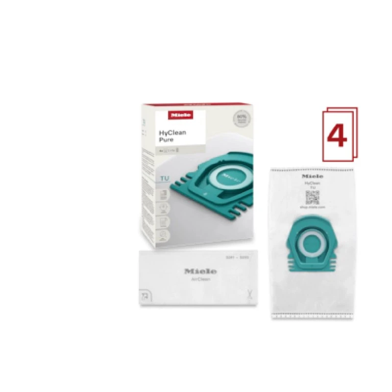 MIELE 12557060 HYCLEAN PURE TU 4БР ТОРБИ ЗА GUARD L1/S1