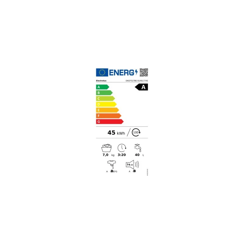 ELECTROLUX EW2F527BE