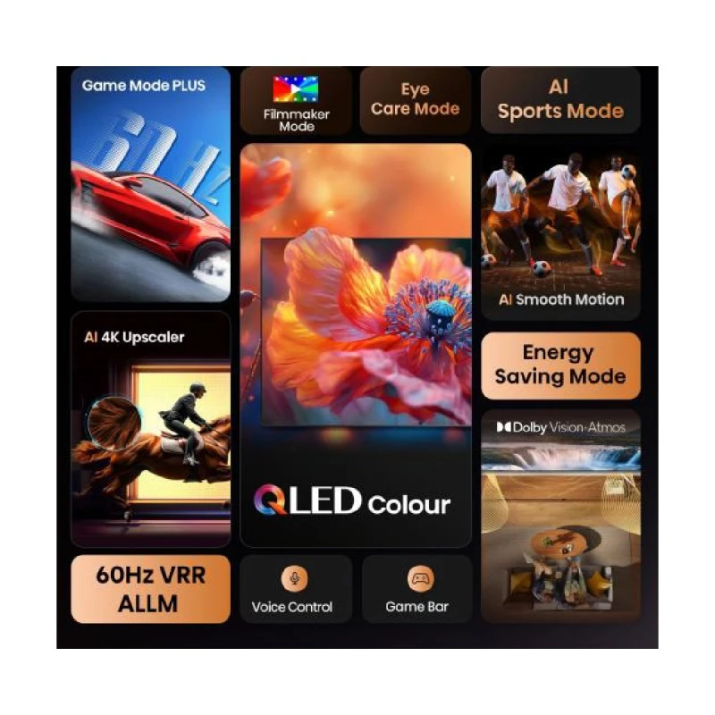 HISENSE 55E7Q UHD QLED SMART TV