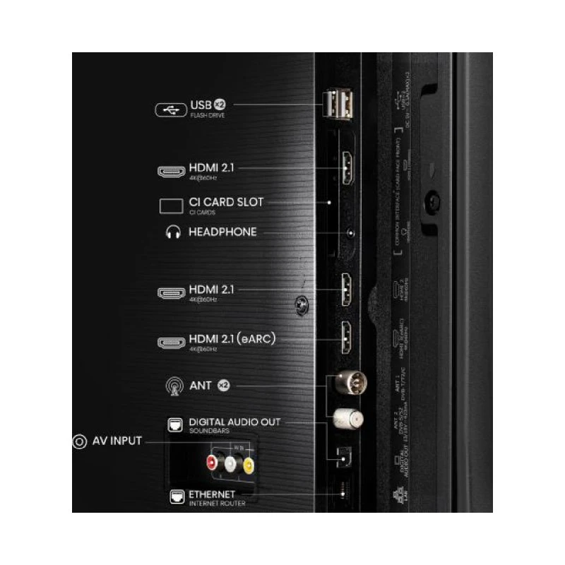 HISENSE 55E7Q UHD QLED SMART TV