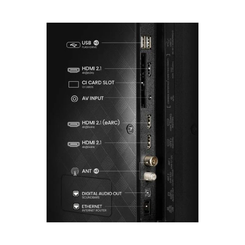 HISENSE 55E7Q PRO UHD QLED SMART TV