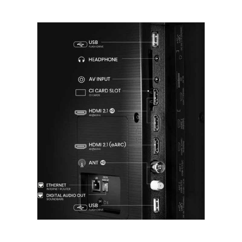 HISENSE 75A6Q UHD SMART TV