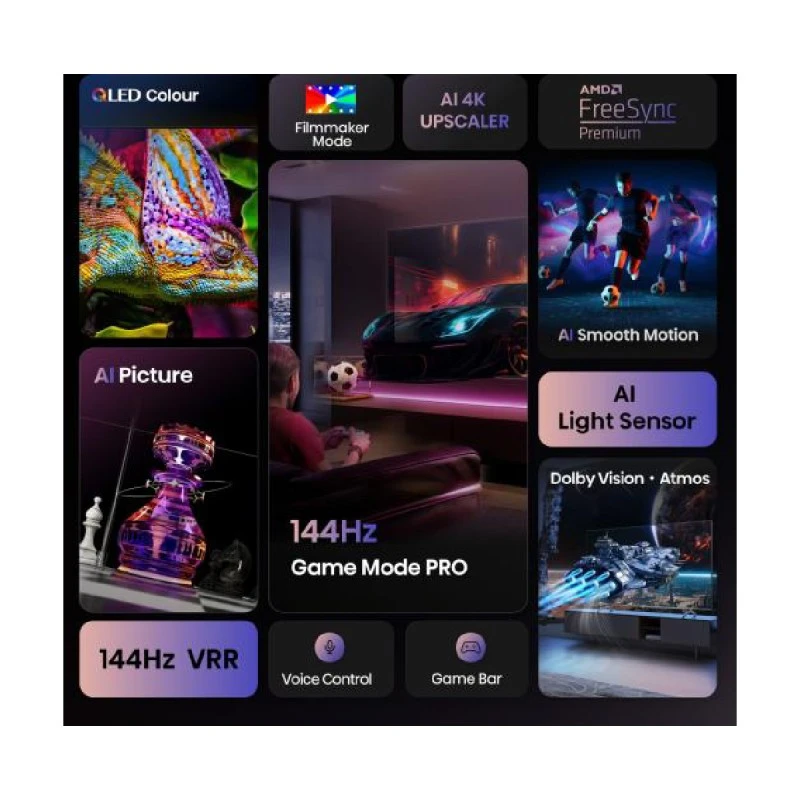 HISENSE 75E7Q PRO UHD QLED SMART TV