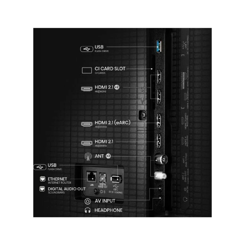 HISENSE 85U7Q MINI-LED QLED AI SMART TV