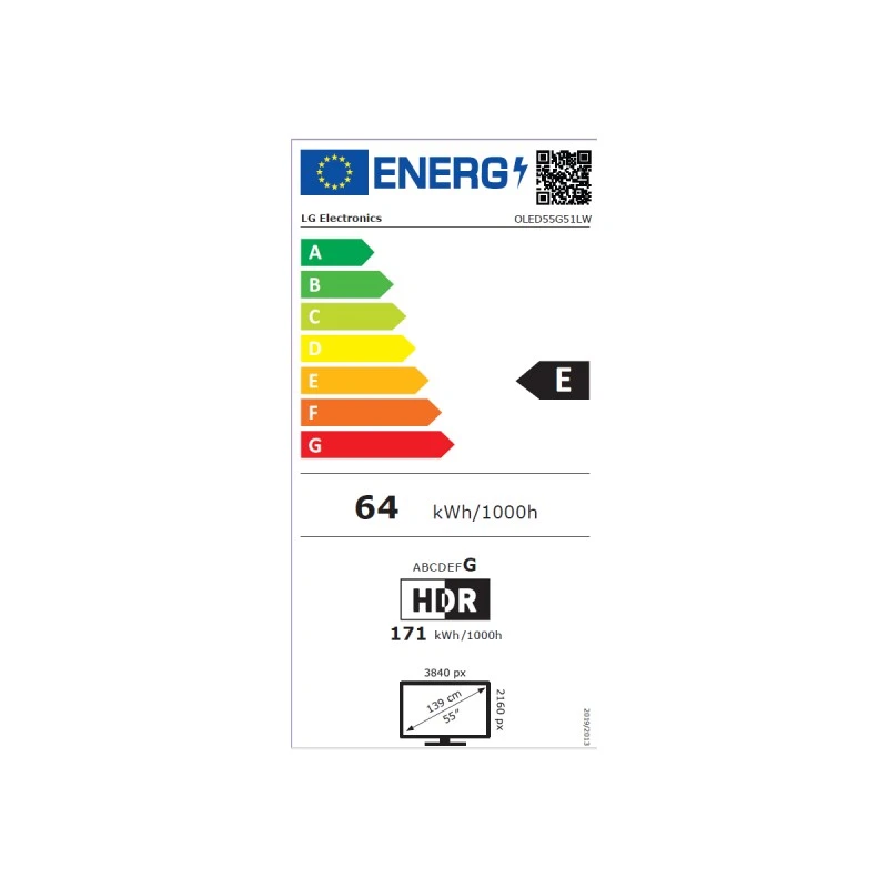 LG OLED55G51LW OLED EVO AI SMART TV