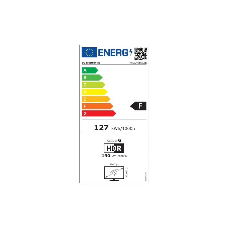 LG 75NANO80A3B NANOCELL AI SMART TV