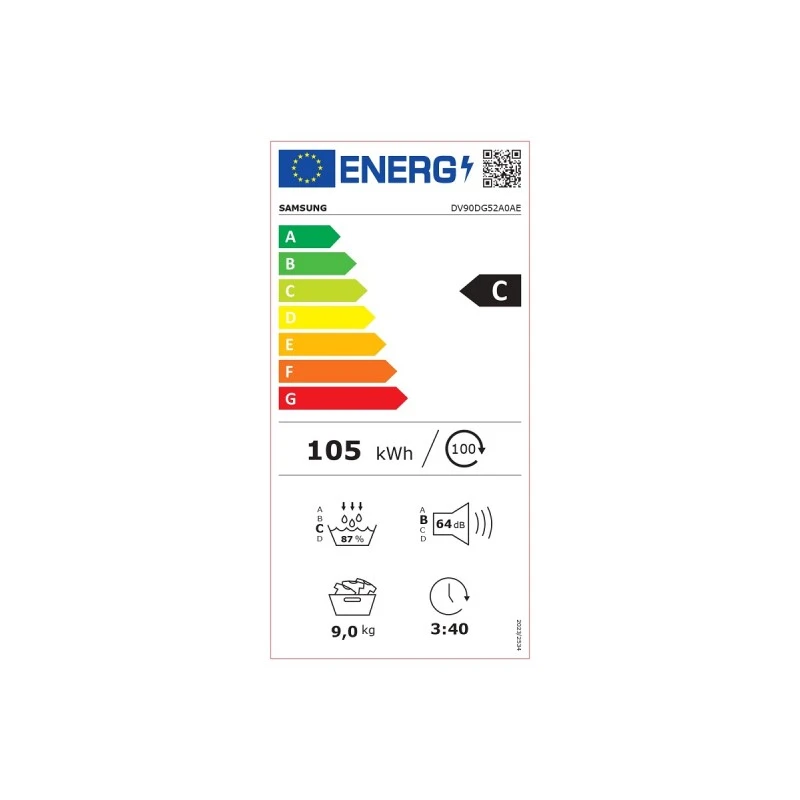 SAMSUNG DV90DG52A0AELE