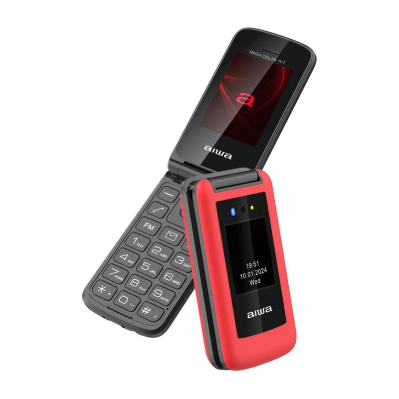 AIWA FLIP PHONE FP-30 2G DS RED
