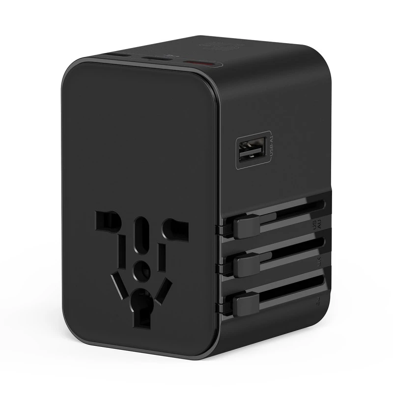 XMART TRAVEL CHARGER JY-313 - 3 X TYPE-C + 1 X USB-A 45W BK