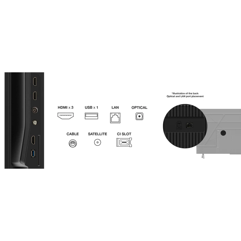 TCL 43P6K UHD LED SMART GOOGLE TV