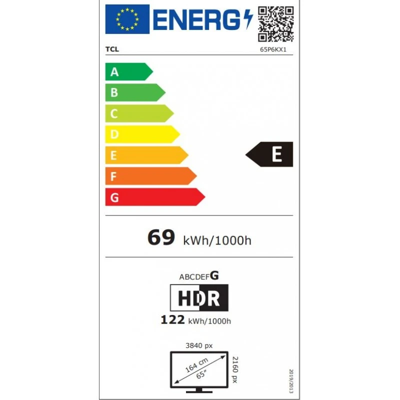 TCL 65P6K UHD LED SMART GOOGLE TV