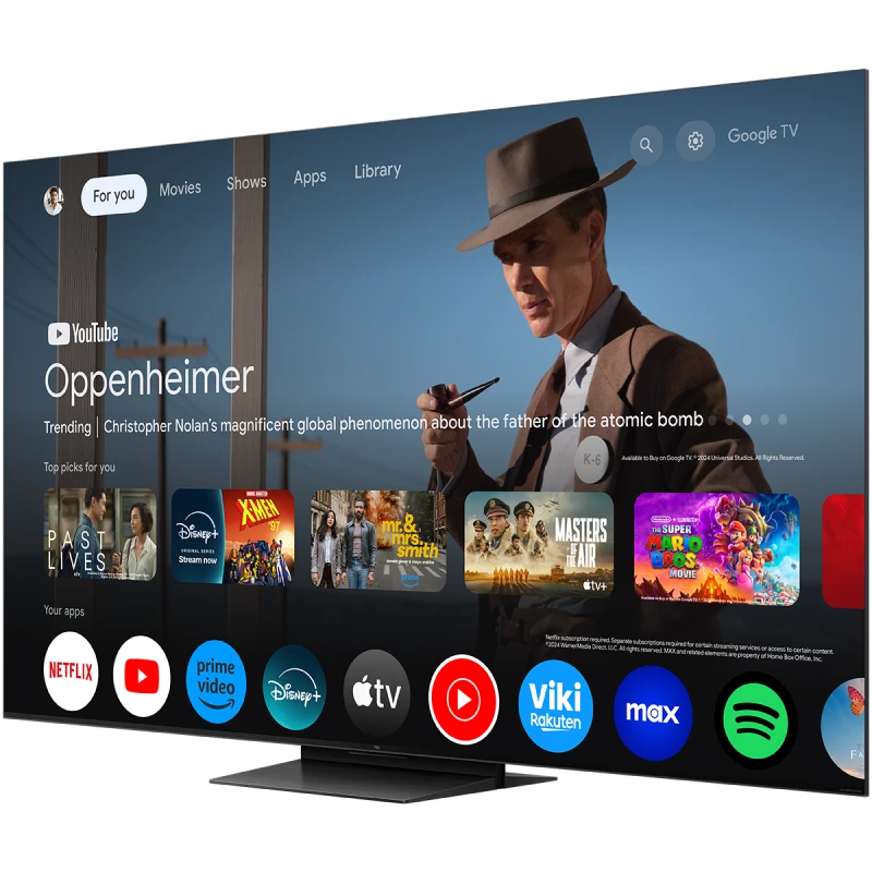TCL 65C7K QD-MINI LED QLED SMART GOOGLE TV
