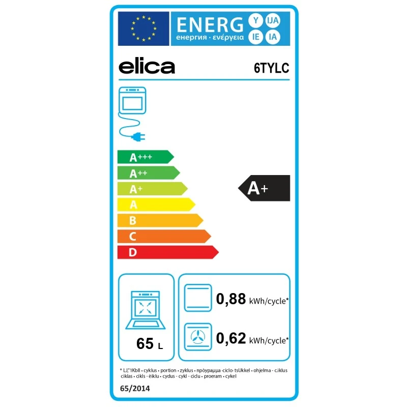 ELICA Virtus Multi 60 TFT Pyro BL