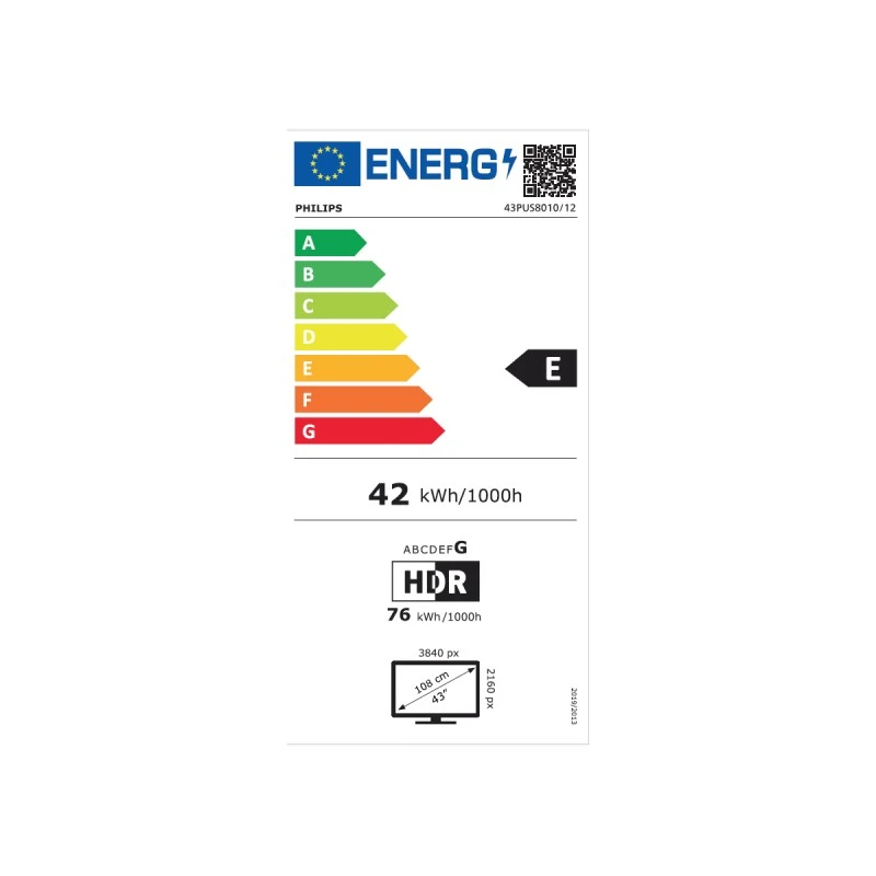 PHILIPS 43PUS8010 UHD LED SMART TV