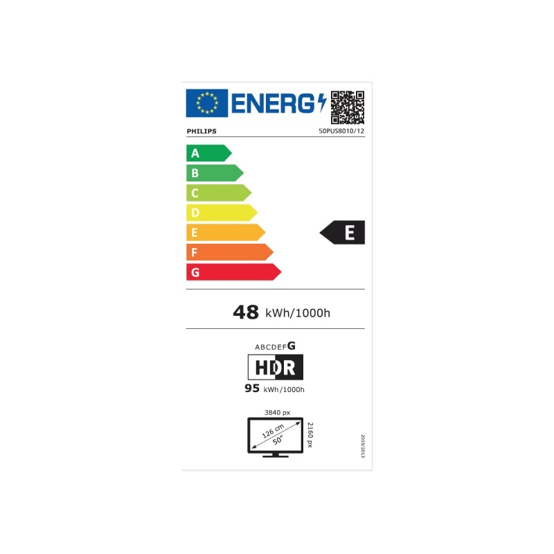 PHILIPS 50PUS8010 UHD LED SMART TV