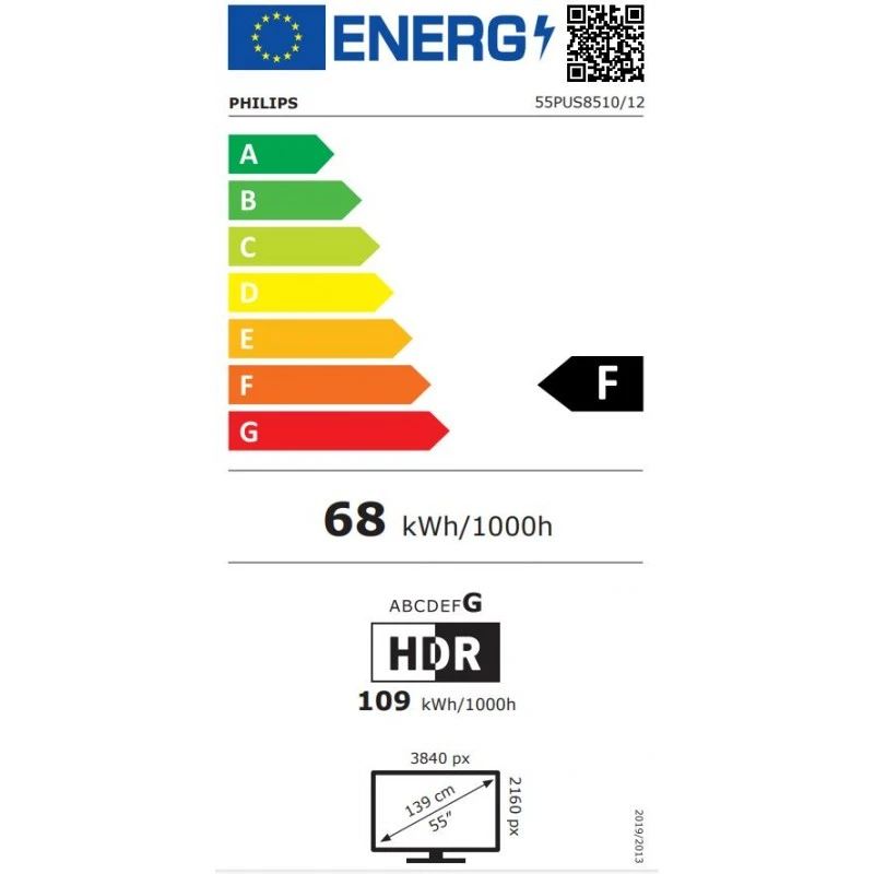 PHILIPS 55PUS8510 UHD QLED SMART TV