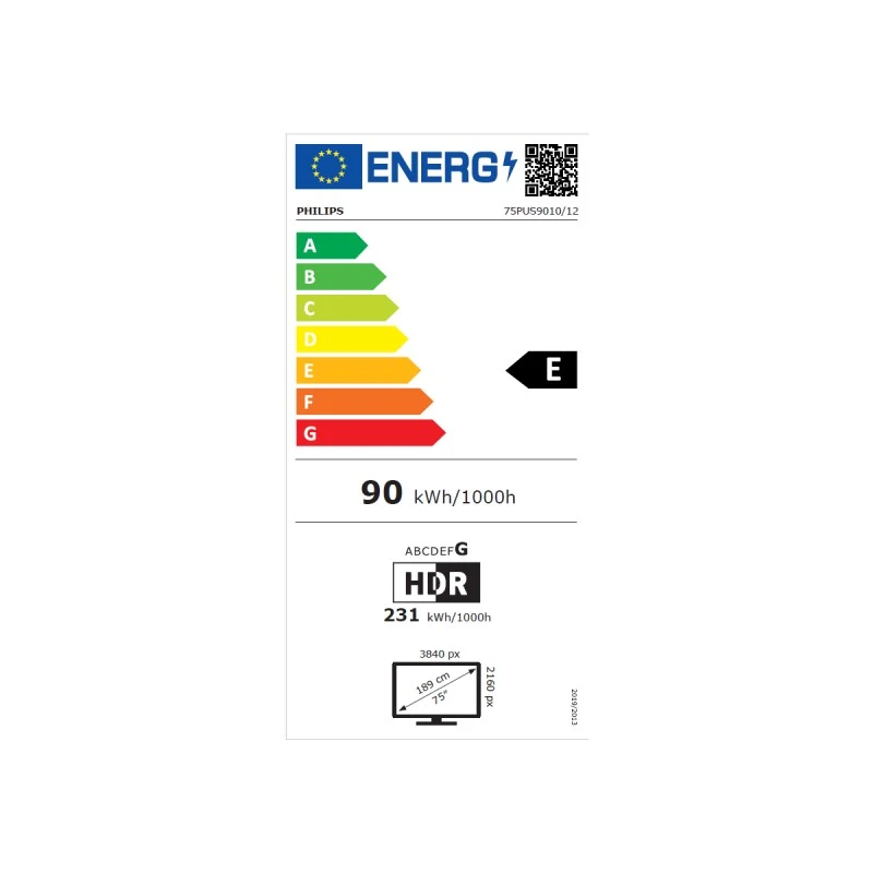 PHILIPS 75PUS9010 UHD QLED SMART TV