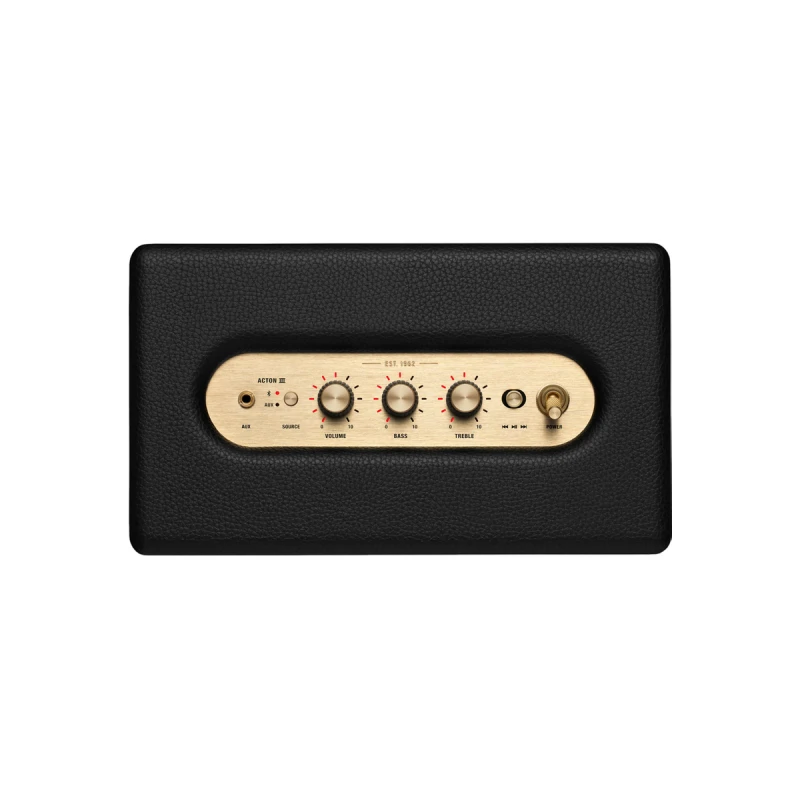 MARSHALL ACTON III BT BLACK PORTABLE SPEAKER