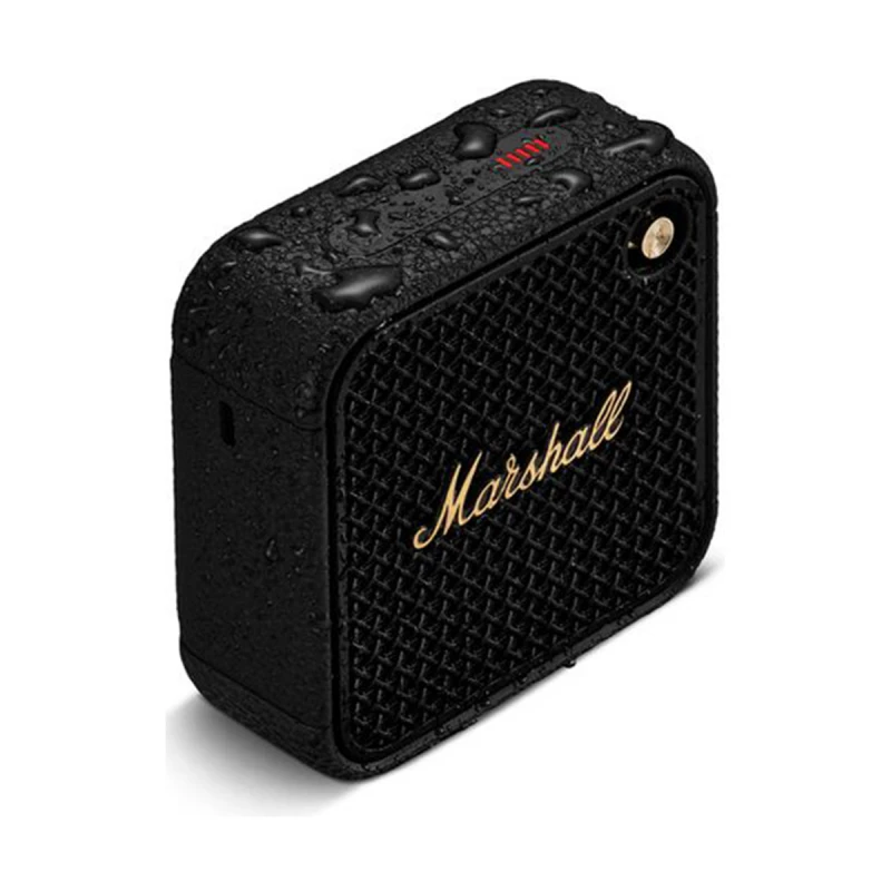 MARSHALL WILLEN II BLACK/BRASS PORTABLE SPEAKER