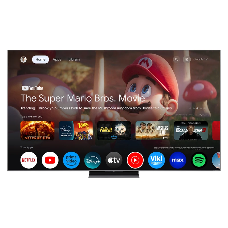 TCL 65C8K  QD-MINI LED QLED SMART GOOGLE TV