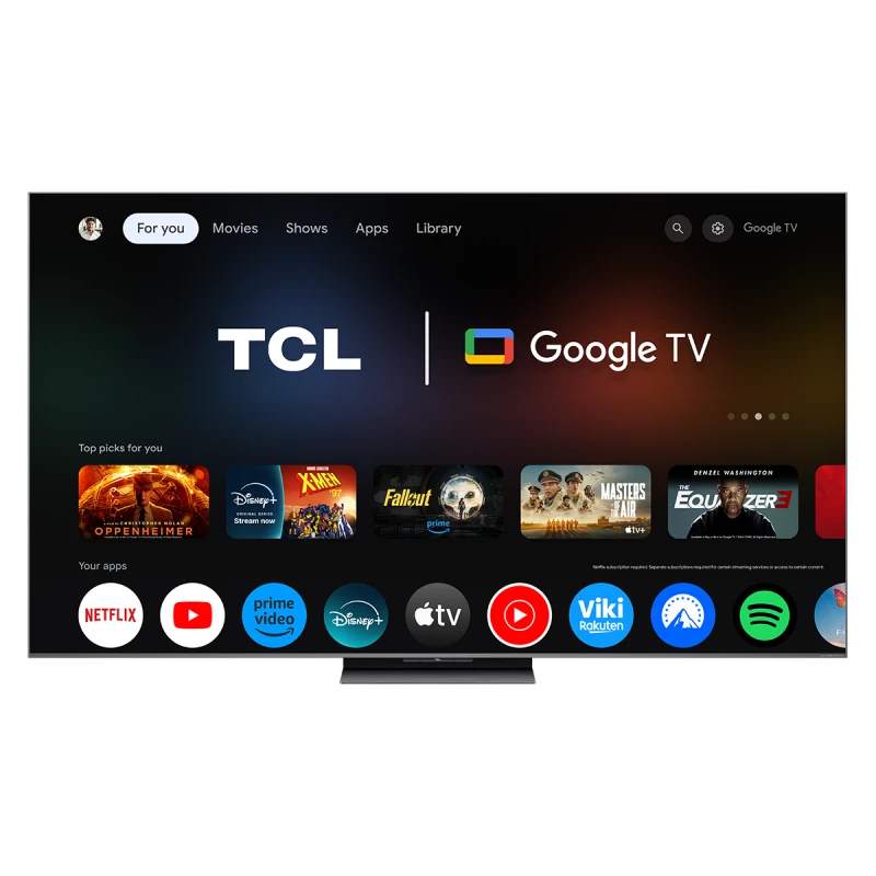TCL 65C8K  QD-MINI LED QLED SMART GOOGLE TV
