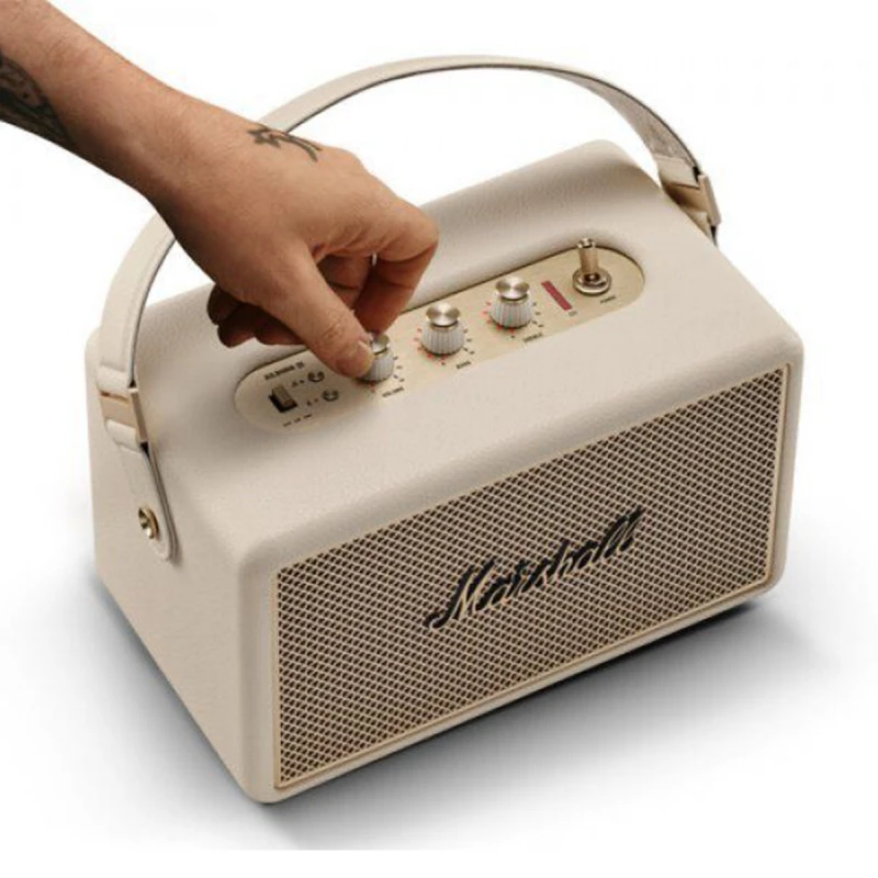 MARSHALL KILBURN III CREAM PORTABLE SPEAKER