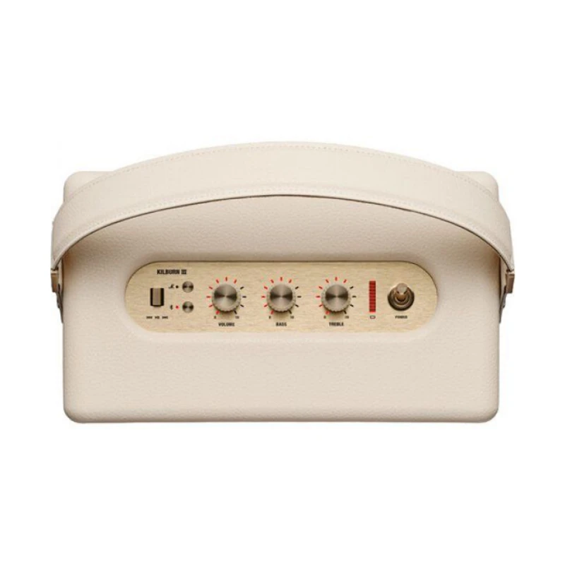 MARSHALL KILBURN III CREAM PORTABLE SPEAKER