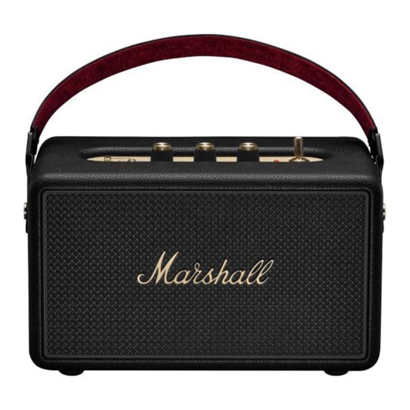 MARSHALL KILBURN III BLACK BRASS PORTABLE SPEAKER