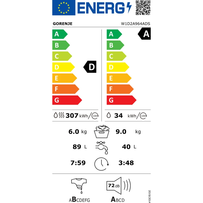 GORENJE W1D2A964ADS