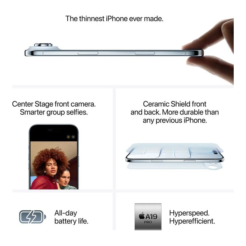 APPLE IPHONE 17 AIR 1TB LIGHT GOLD