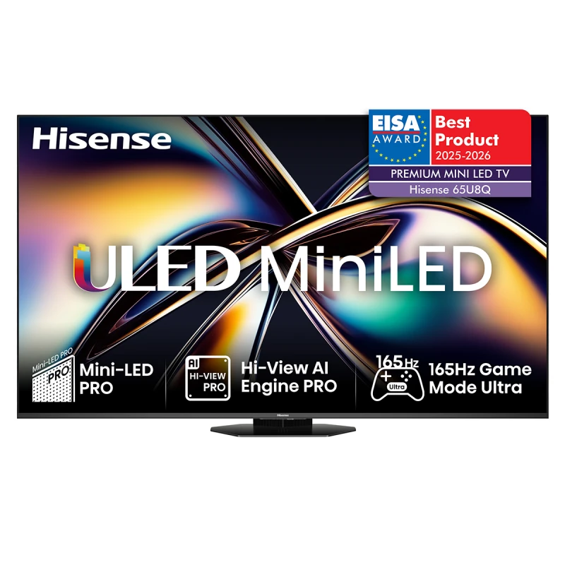 HISENSE 65U8Q MINI-LED QLED AI SMART TV