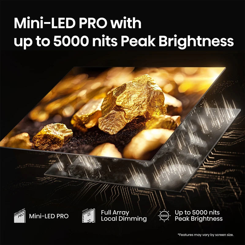 HISENSE 65U8Q MINI-LED QLED AI SMART TV