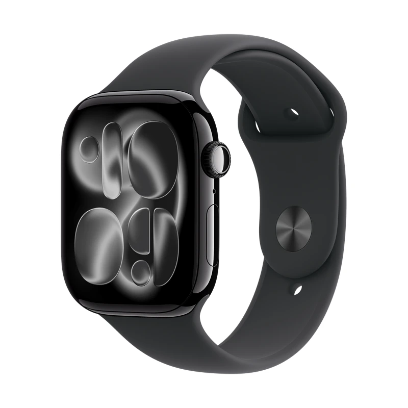 APPLE WATCH 11 42MM JET BLACK/BLACK SPORT BAND-S/M