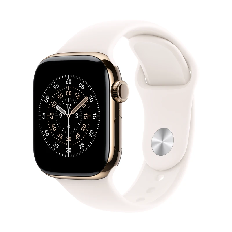 APPLE WATCH 11 42MM CELL GOLD TIT/LIGHT BLUSH SPORT BAND-S/M