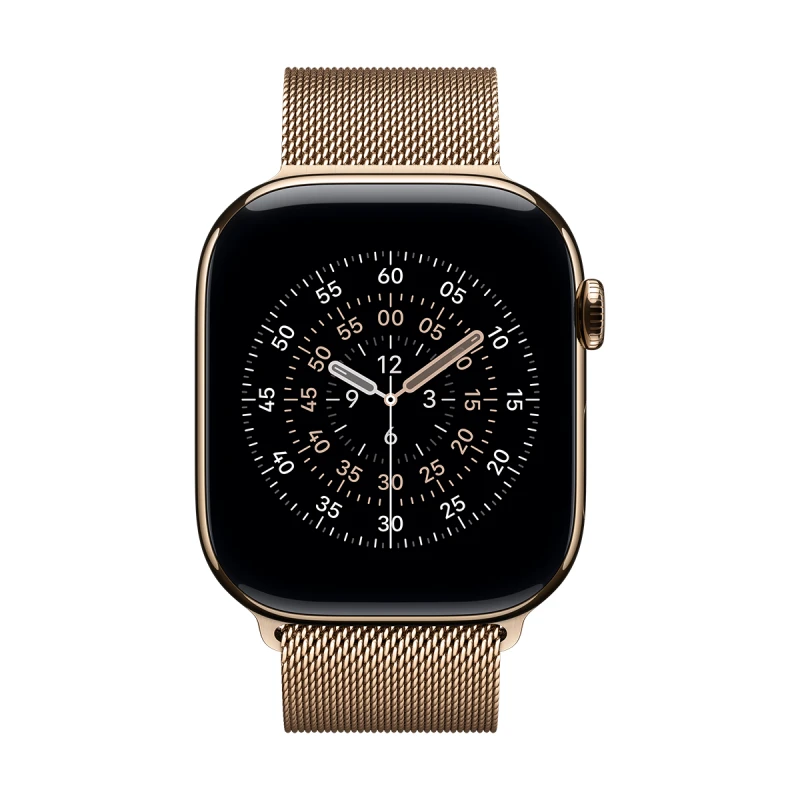 APPLE WATCH 11 42MM CELL GOLD TIT/GOLD MILANESE LOOP