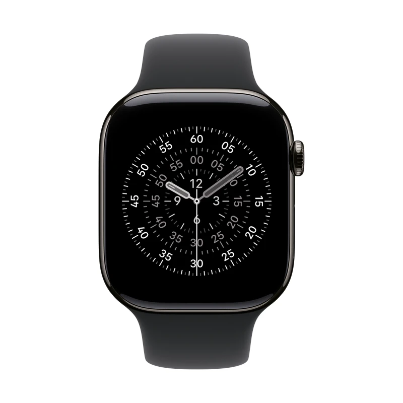 APPLE WATCH 11 46MM CELL SLATE TIT/BLACK SPORT BAND-M/L