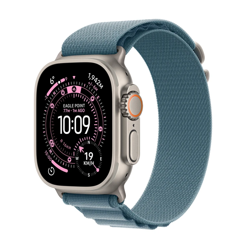 APPLE WATCH ULTRA 3 CELL 49MM NAT TIT BLUE ALPINE LOOP-M