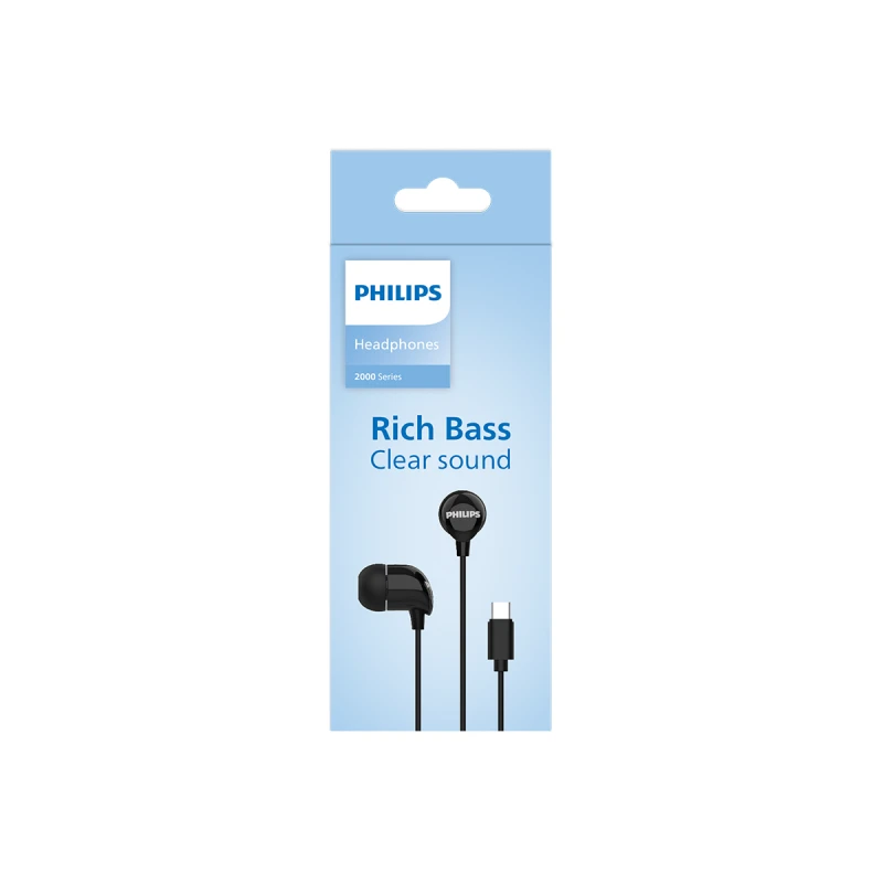 PHILIPS TAE2146BK IN-EAR HEADPHONES