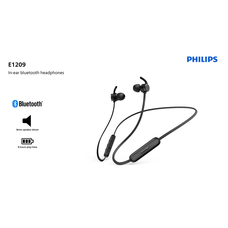 PHILIPS TAE1209BK IN-EAR WIRELESS