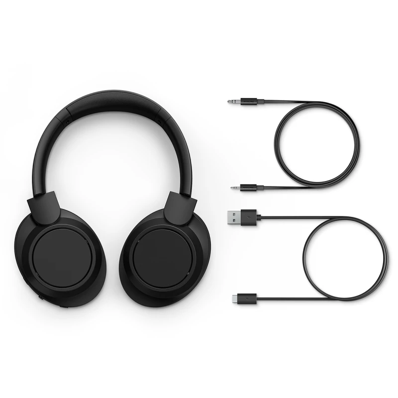 PHILIPS TAH6509BK OVER EAR BT HEADPHONES