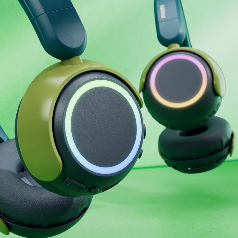 PHILIPS TAK4200CT ON-EAR KIDS HEADPHONES