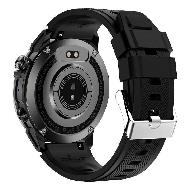 XMART GPS SMART WATCH HK08 AMOLED BLACK