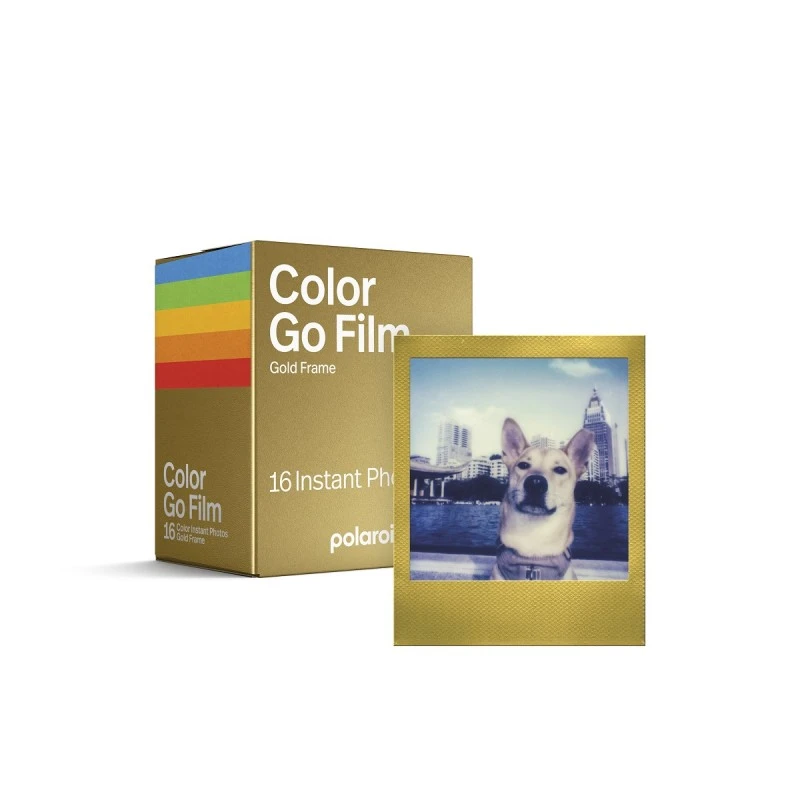 POLAROID GO 6588 FILM DOUBLE PACK GOLD FRAME