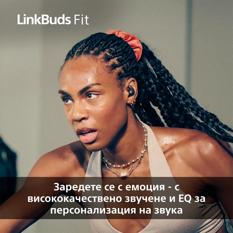 SONY LINKBUDS FIT WF-LS910NP TRUE WIRELESS HEADPHONES PINK