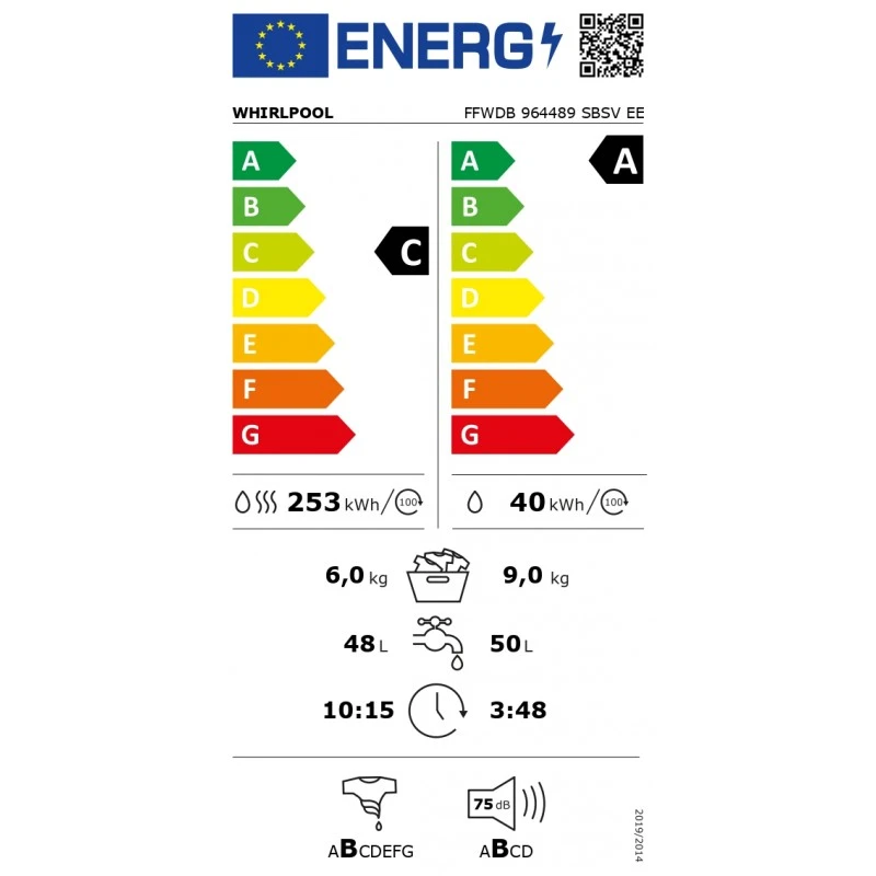 WHIRLPOOL FFWDB 964489 SBSV EE