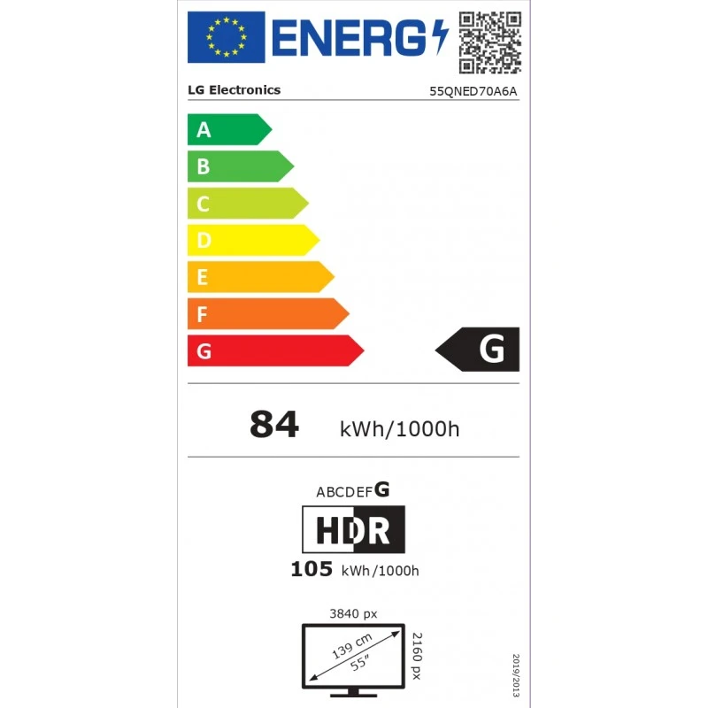 LG 55QNED70A6A QNED SMART TV