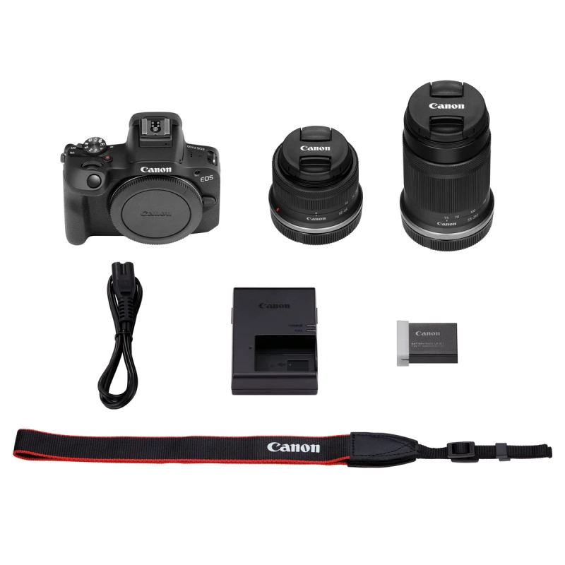 CANON EOS R100+RF-S18-45+RF-S 55-210